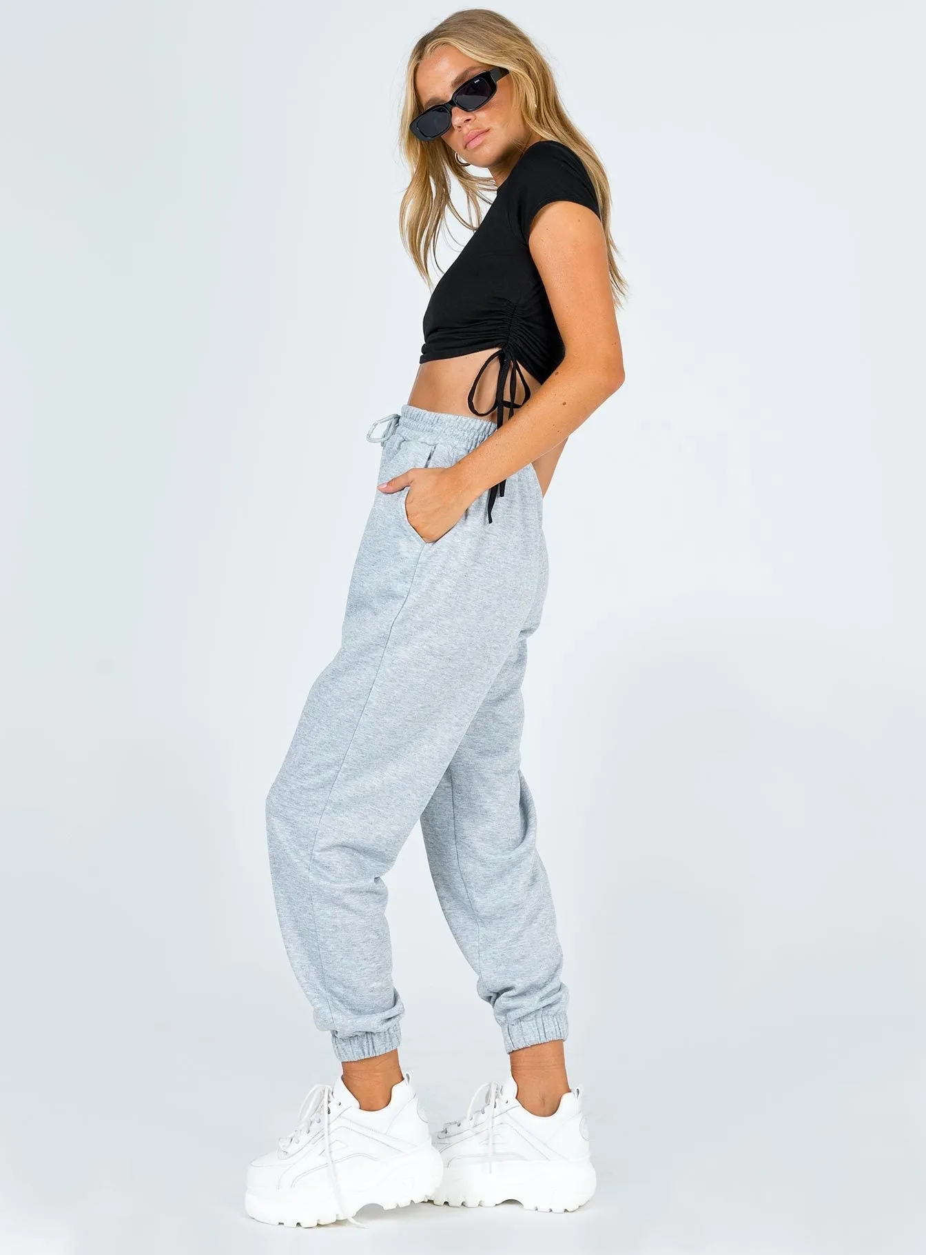 hypoallergenic material Full Motion Nero Track Pants