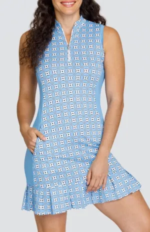 Weekend Fresh Perfect Layering New Tail Ulyana Sleeveless Golf Dress- Atilio Geo MSP$117
