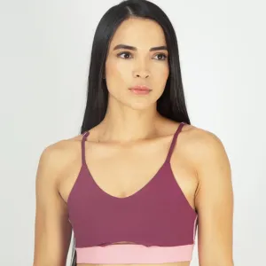 Flexible structure Workout clothes Top deportivo femenino con abertura frontal
