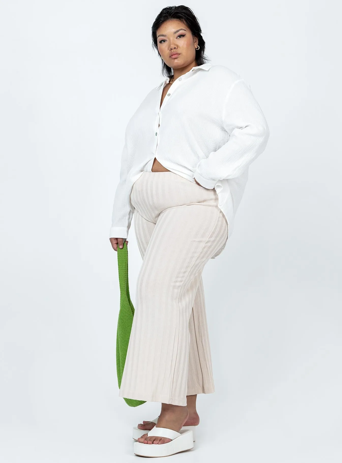 Augustus Pants Cream Curve Quick Comfort Fit Durable Wear