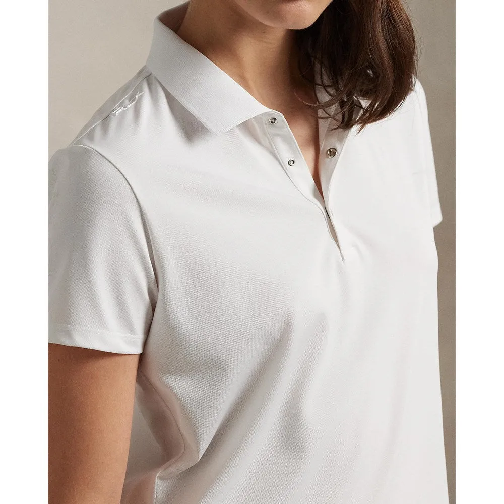 Cozy Cardigan RLX Ralph Lauren Women's Tour Performance Golf Shirt? - Ceramic White