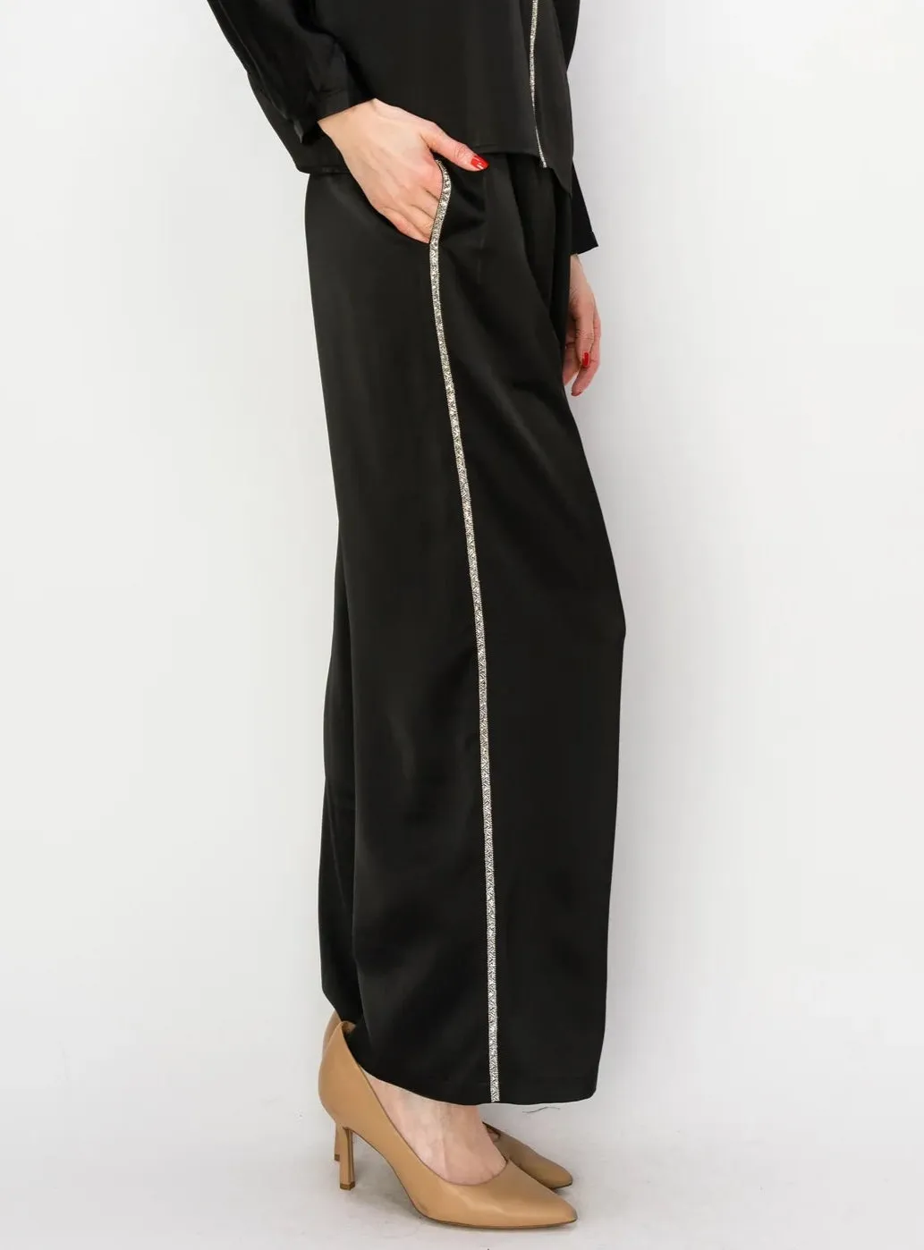 Moon Beam JOH WYNNE PANT - BLACK
