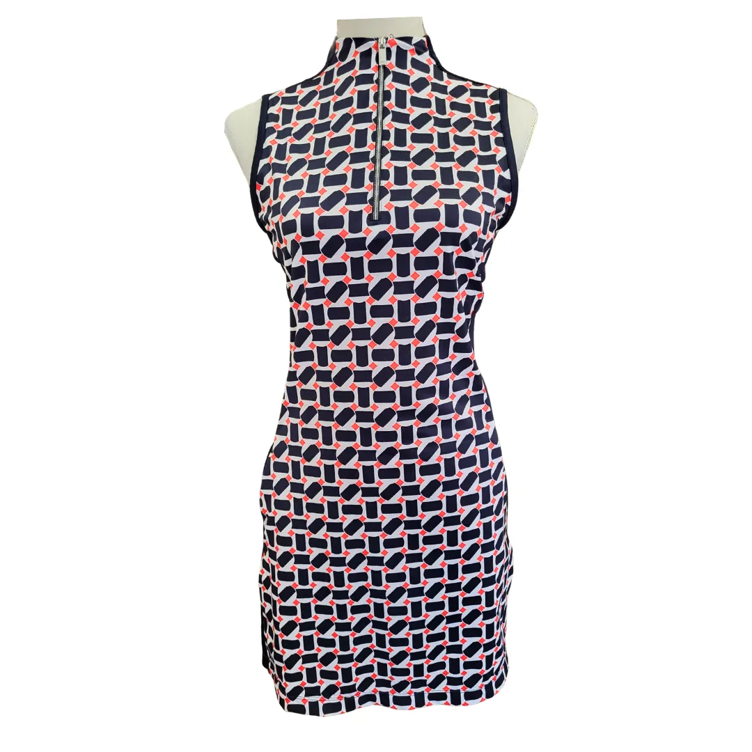 Tail Geo Maze Sleeveless Golf Dress Size S. MSP$100 Vibrant Movement