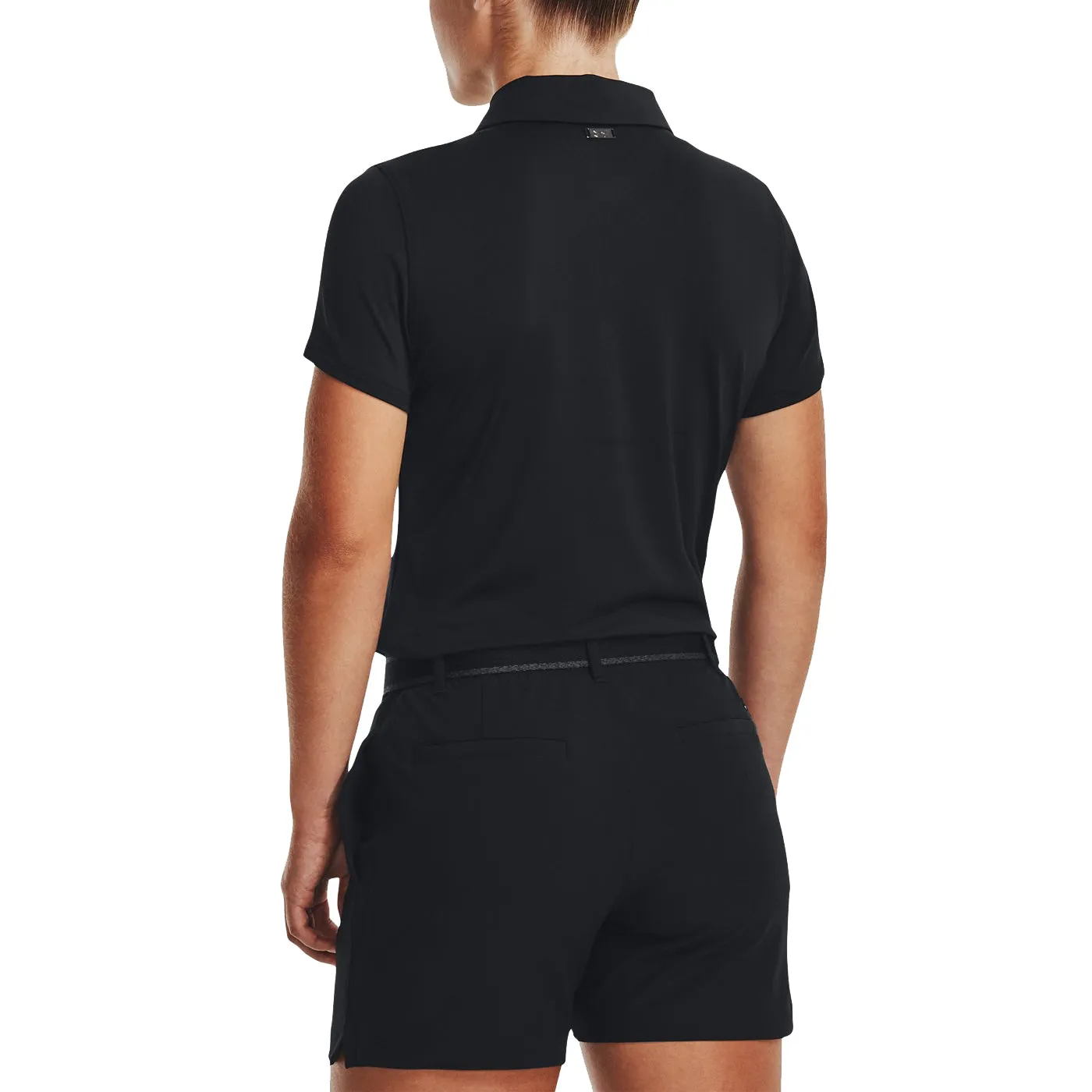 Street Wear Sun shield Under Armour Women's Playoff Golf Polo Shirt - Black