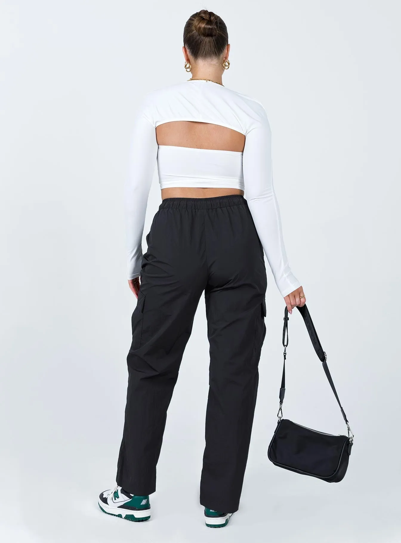 Freedom Motion Flossie Parachute Pants Black