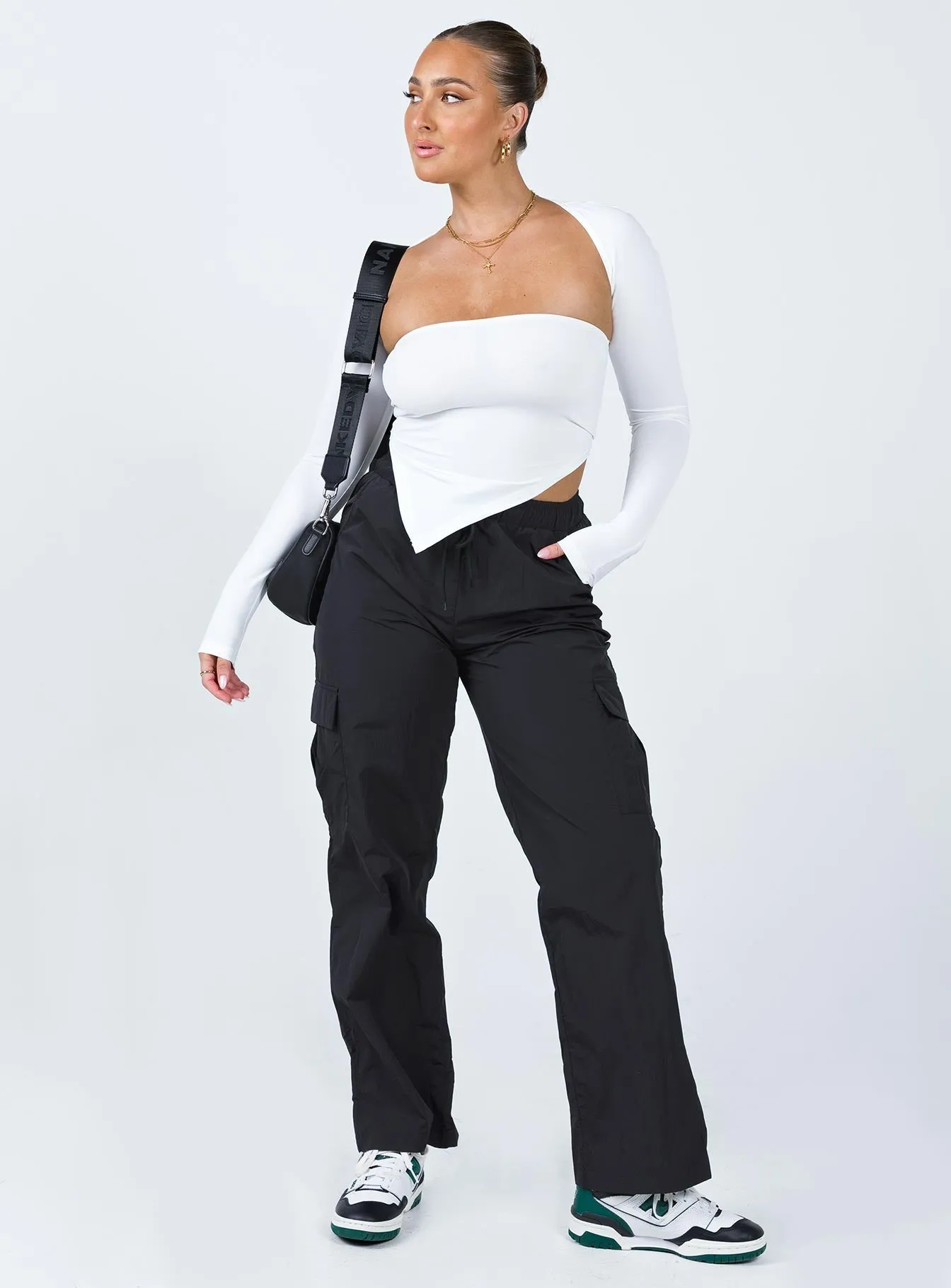 Performance Support Flossie Parachute Pants Black