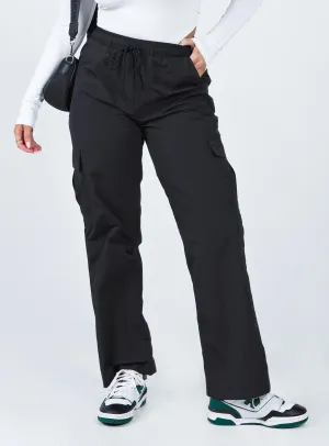 Performance Comfort Core Support Flossie Parachute Pants Black