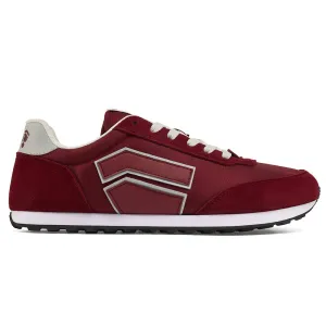 RUNNER V1 Classic Burgundy Odor Control Insole Slip Resistant Design