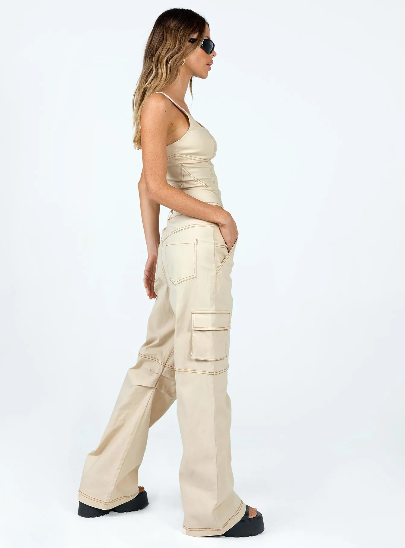 Dobson Pants Beige Premium Quality