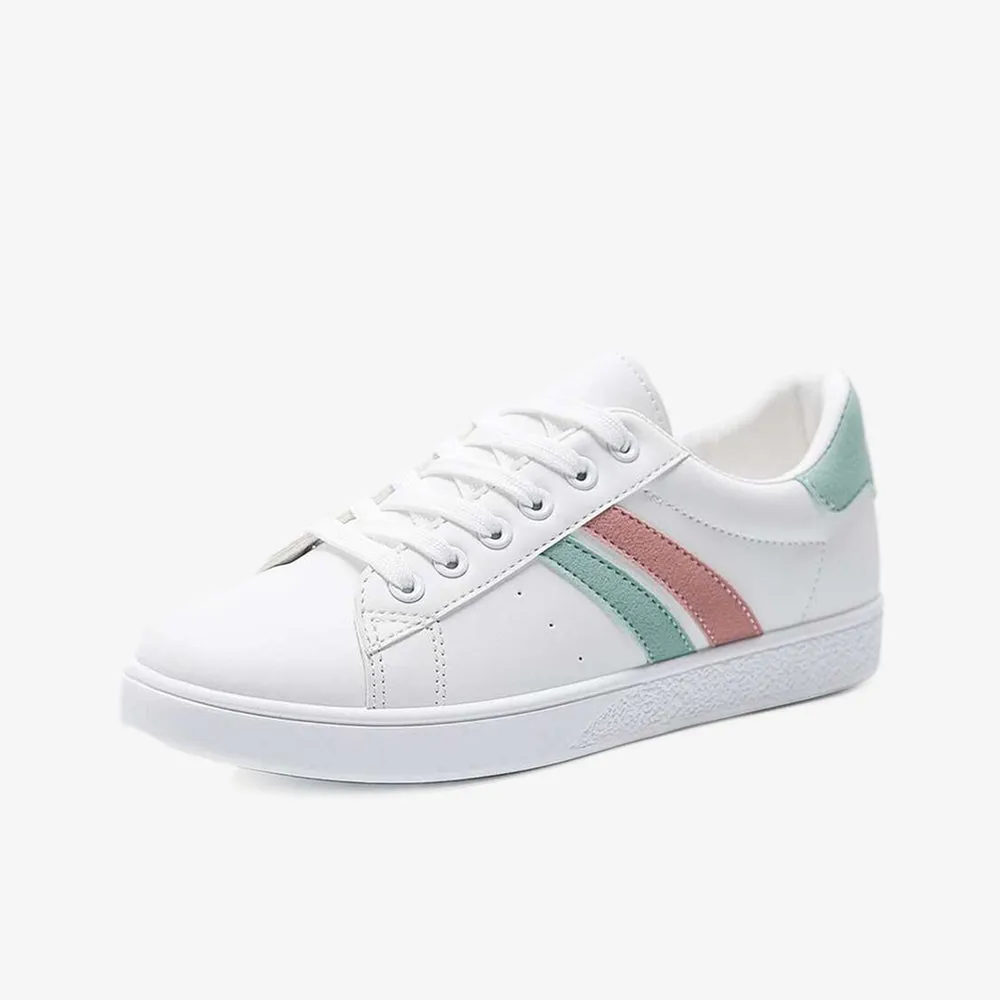 Color Block Sneakers Non Binding Collar Padding