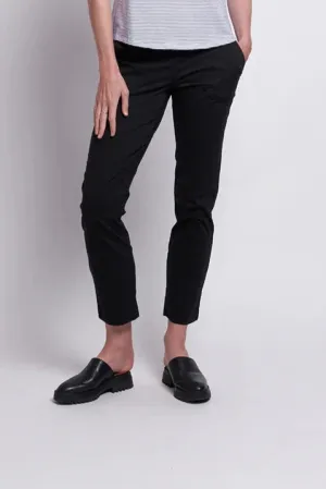 Ocean Air Comfortable Hoodie FOIL FULL MONTY TRAPEZE PANT - BLACK - 4312BLK