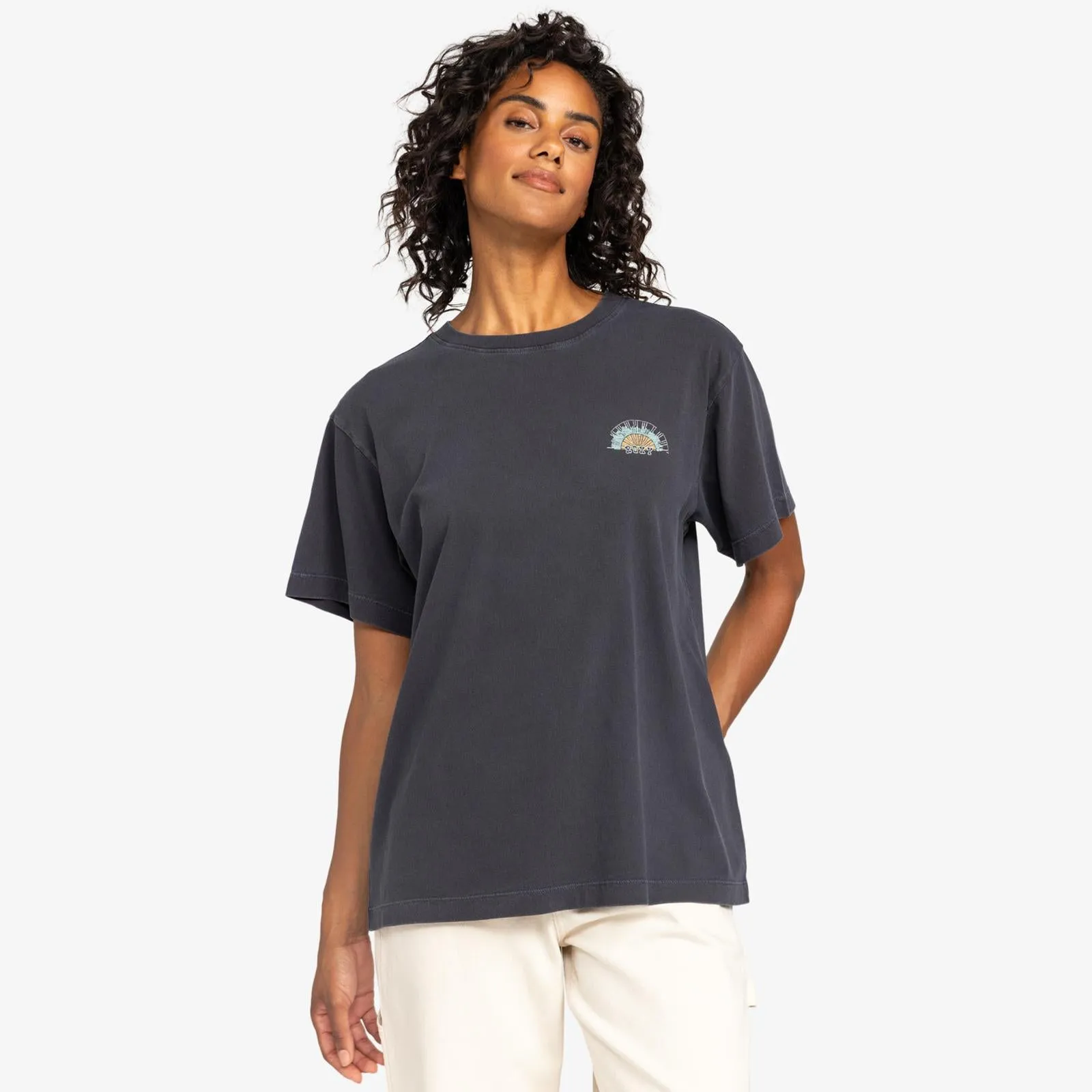 Roxy Womens To The Sun Short Sleeve T-Shirt Practical Comfort