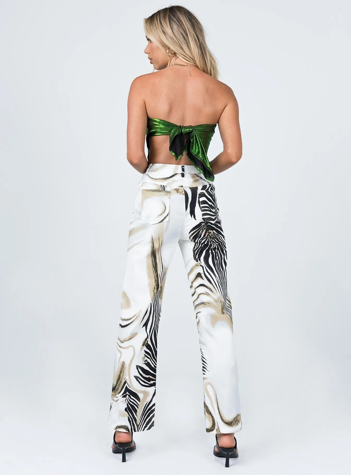 Alanna Pants Multi Easy Stretch