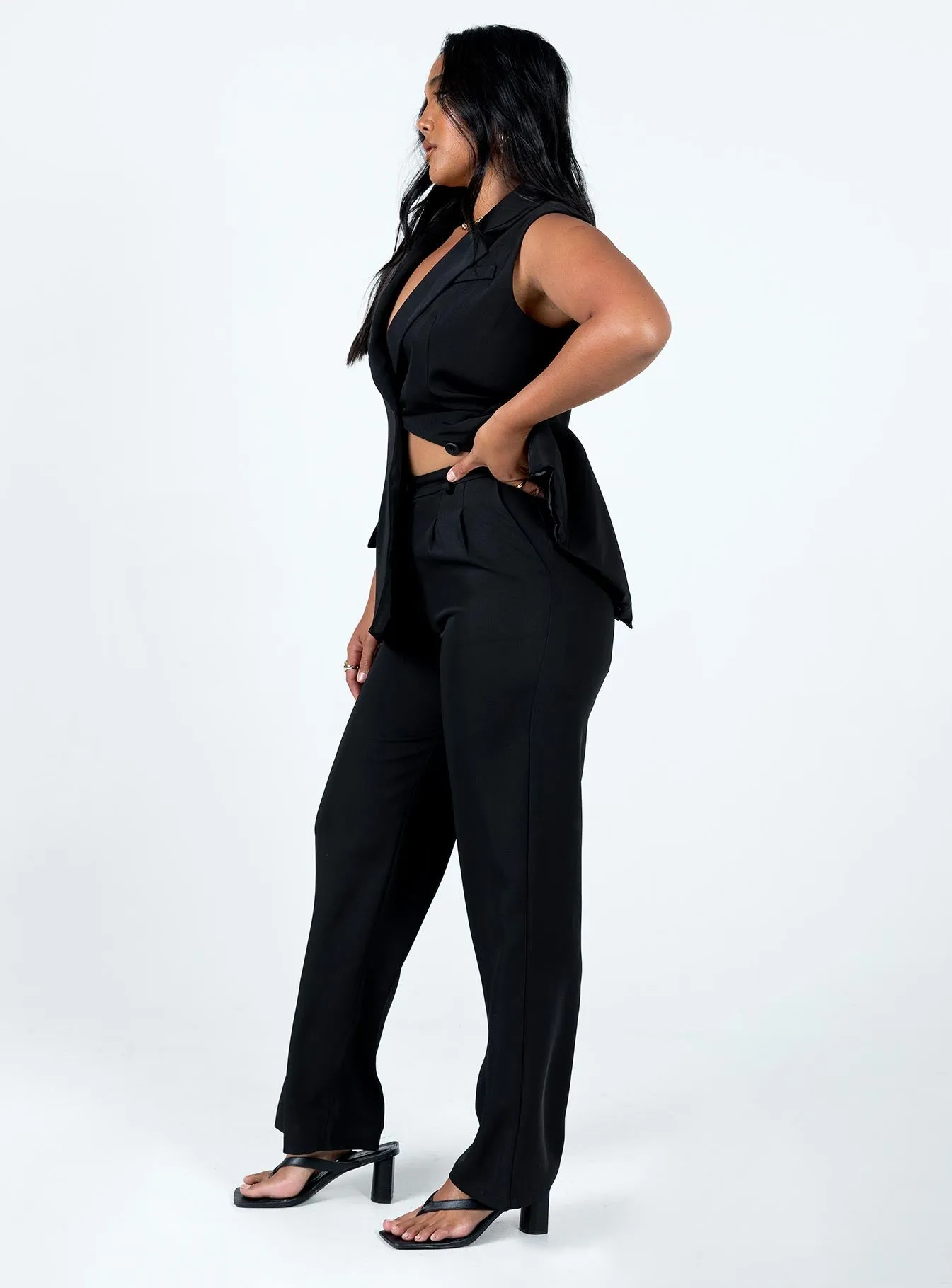Johnny Set Black Comfortable fit Versatile Fashion