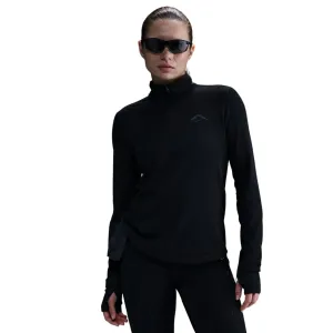 Beach Outfit Womens Nike Trail Dri-FIT 1/4 Zip Mid Layer Running Top