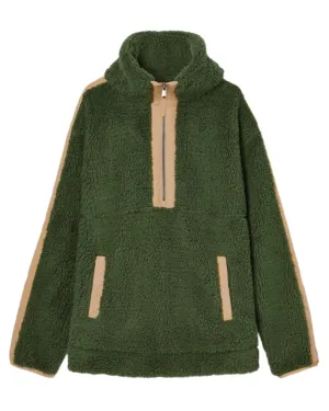 Joules Tilly Half Zip Borg Fleece Quick Outfit