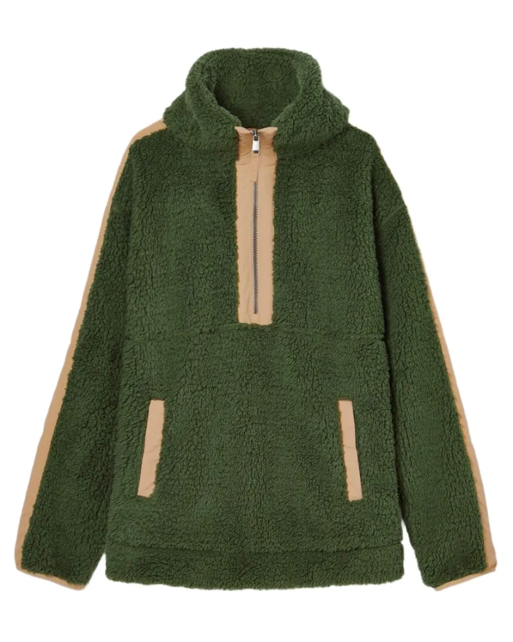 Joules Tilly Half Zip Borg Fleece Quick Outfit