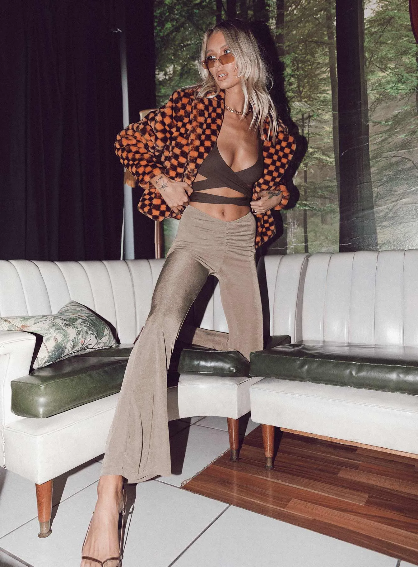 Savannah Pants Brown Casual Must-Have
