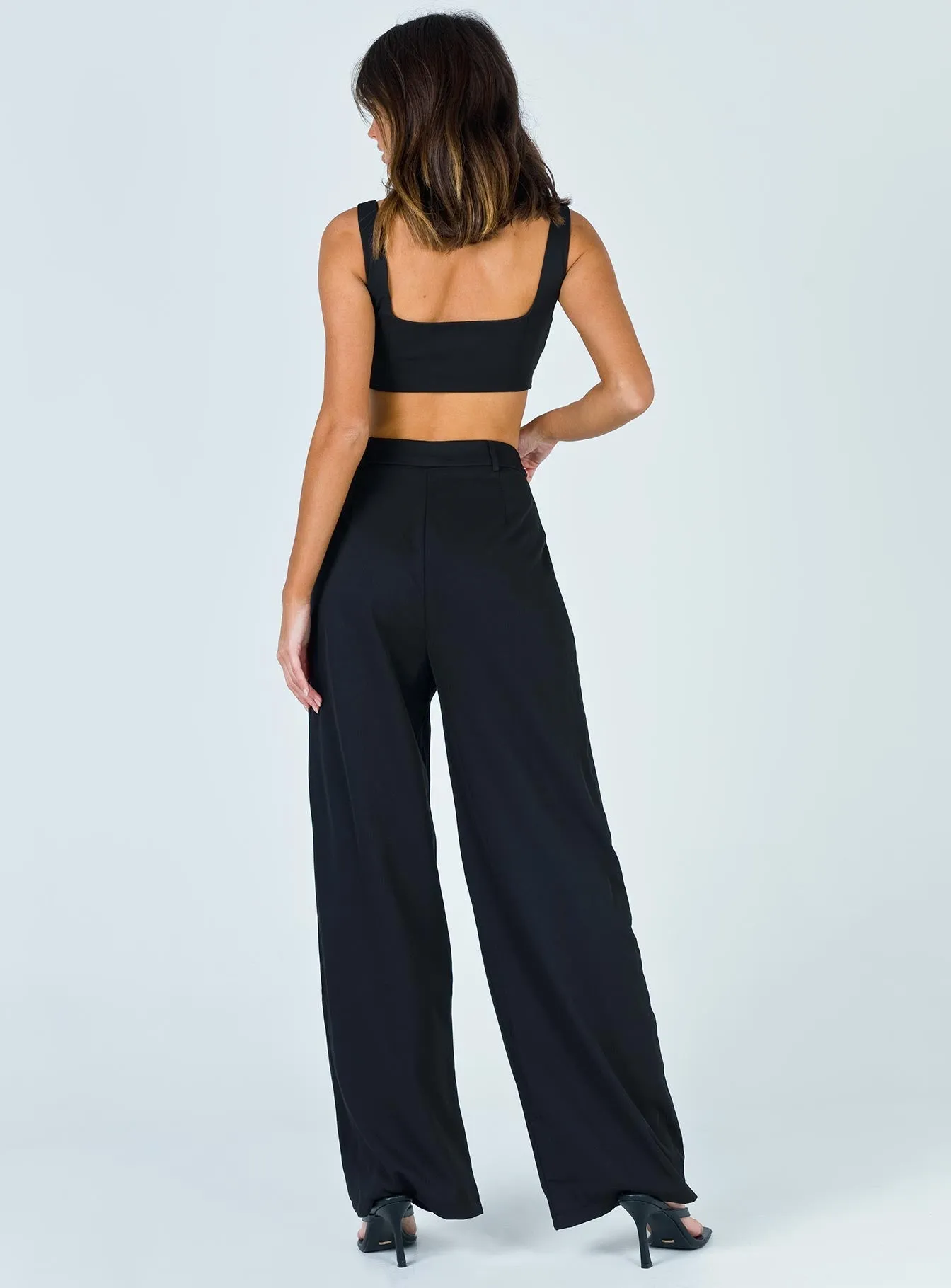 snag resistant Tapered Look Huxley Set Black Tall