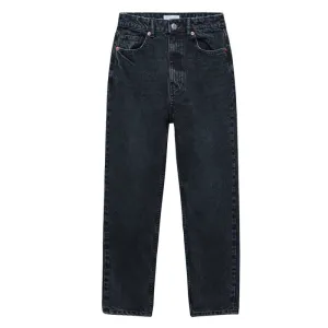 Women's Fashion Casual High Waist Jeans Minimal Mood SweatWickingLining