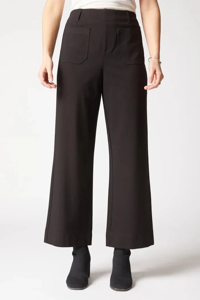 Trendy Fashion Morning Ease HABITAT FLOOD PANT - BLACK