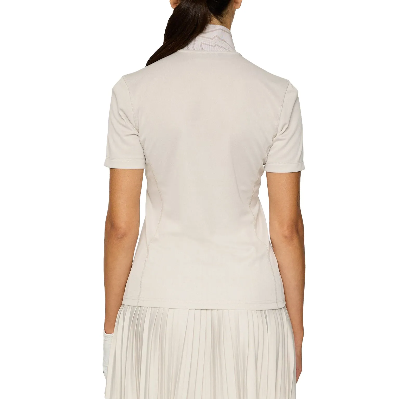 Relaxation Wear J.Lindeberg Women's Piper Golf Polo Shirt - Moonbeam