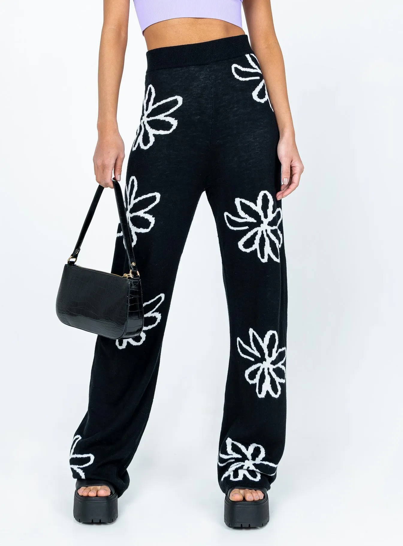 Warren Pants Black Loose Design