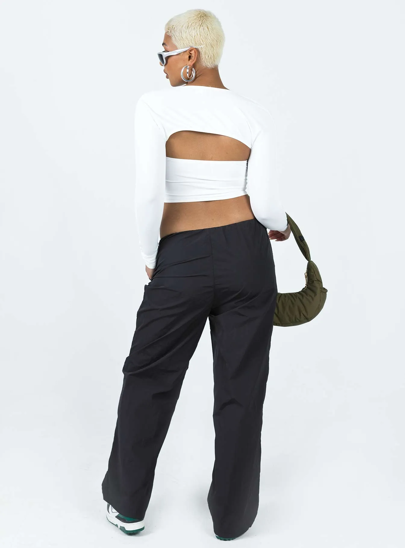 Head In The Clouds Pants Black Day Comfort Comfort Waist