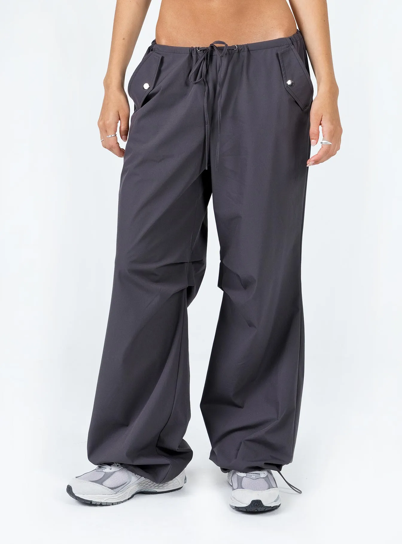 Snow Parachute Pants Slate TouchscreenCompatiblePockets
