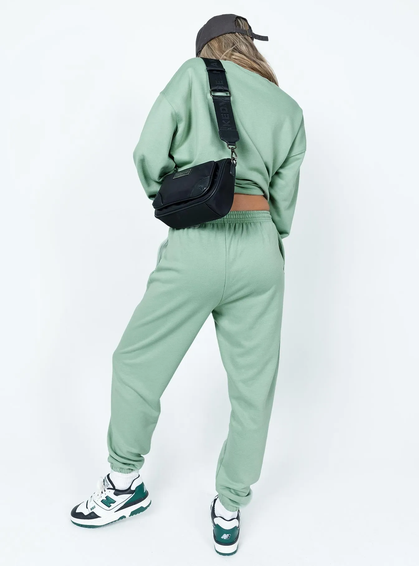 Comfy Wardrobe Relax Mode Club Basic Trackpants Sage