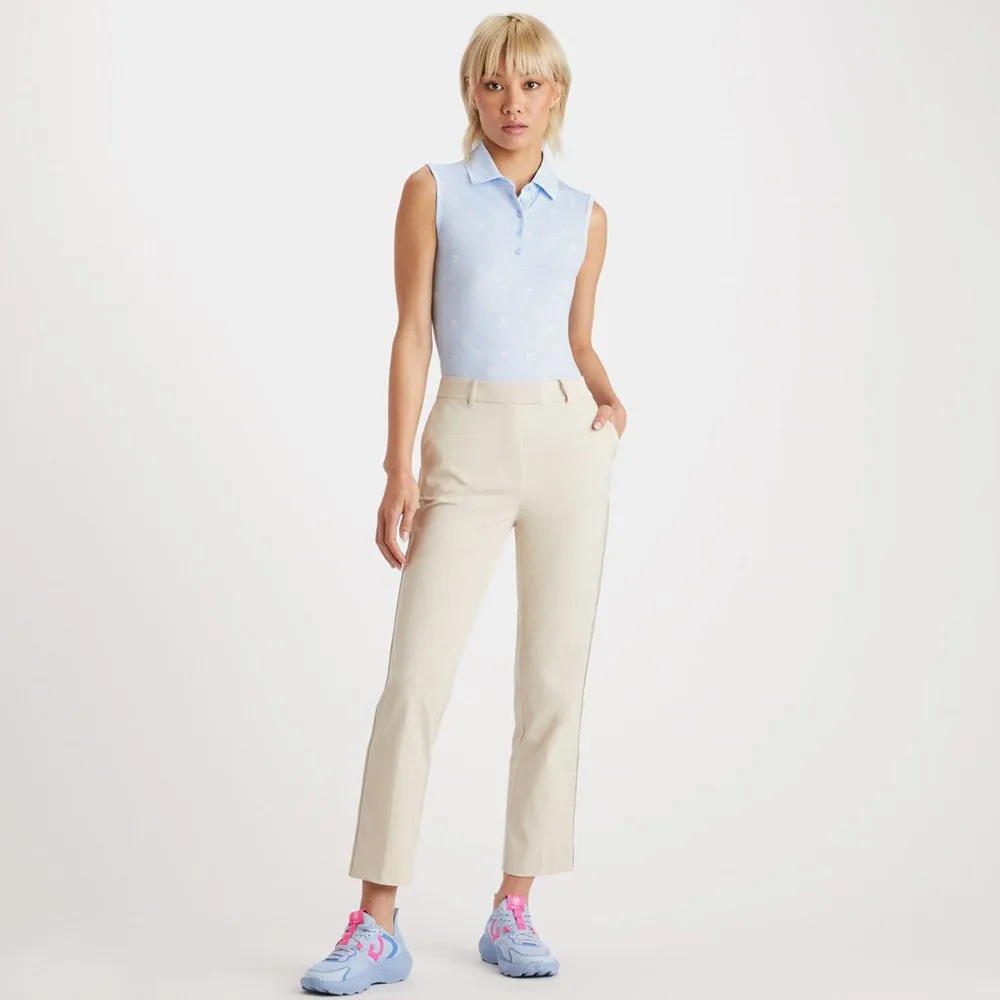 Layer Light G/Fore Women's RGB Tech Jersey Sleeveless Golf Polo Shirt - Sky
