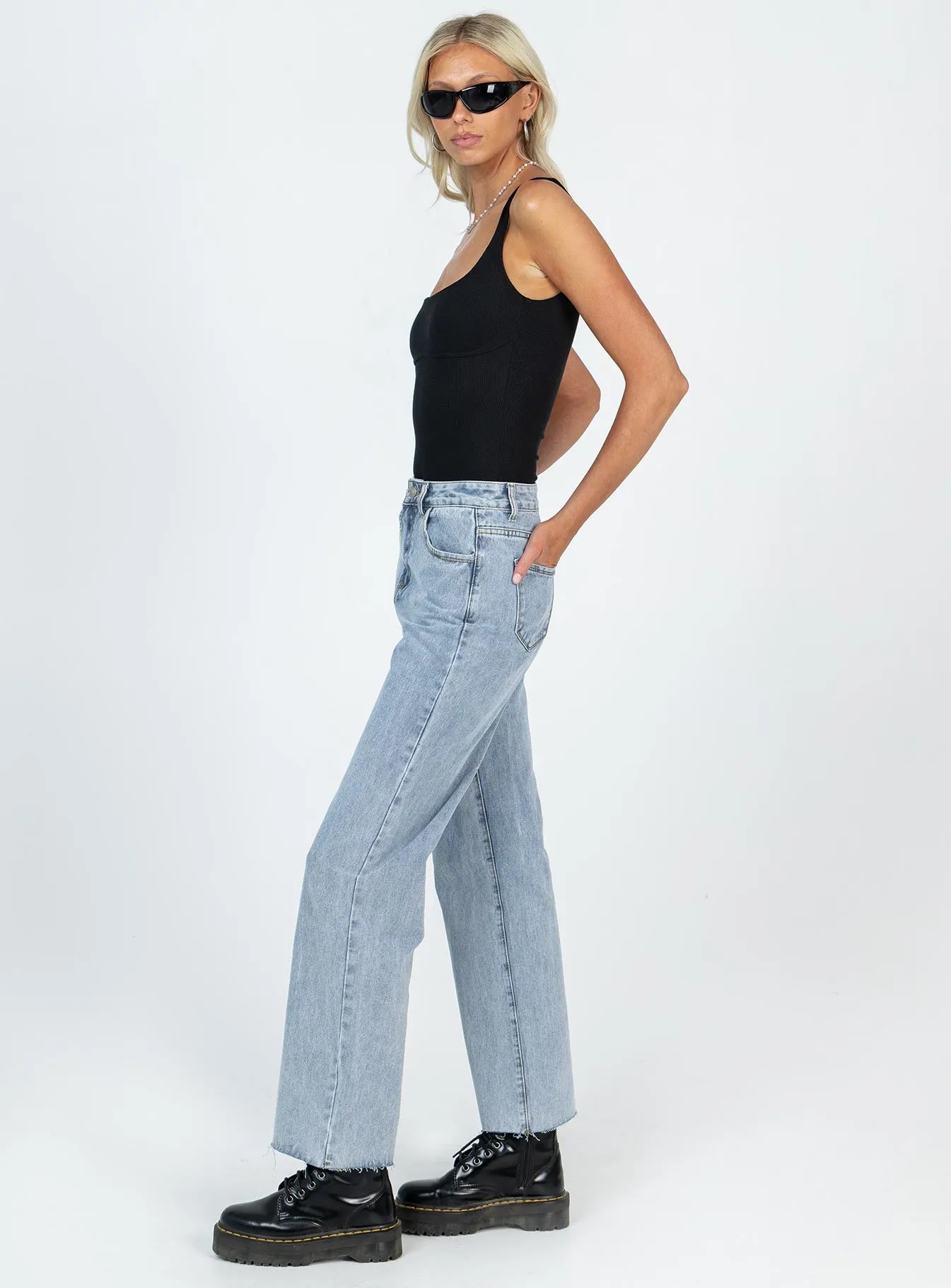 Crosby Bodysuit Black Tall summer bodysuit lightweight bodysuit