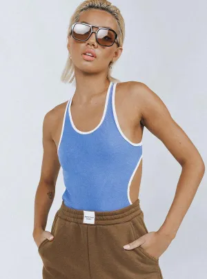 evening bodysuit bodysuit with trousers Berkley Bodysuit Blue