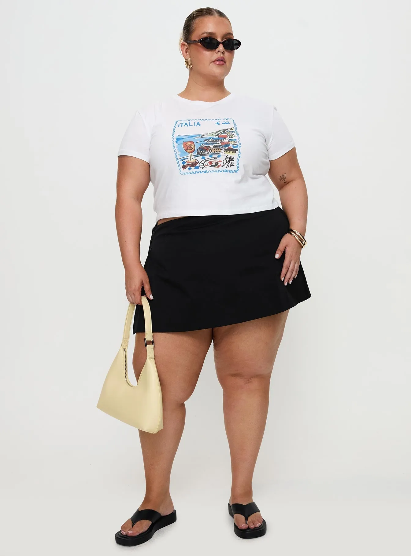 Edenia Tee White Curve certified