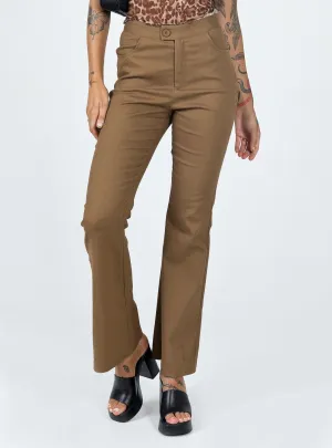 Indoor Comfort Everette Pants Brown