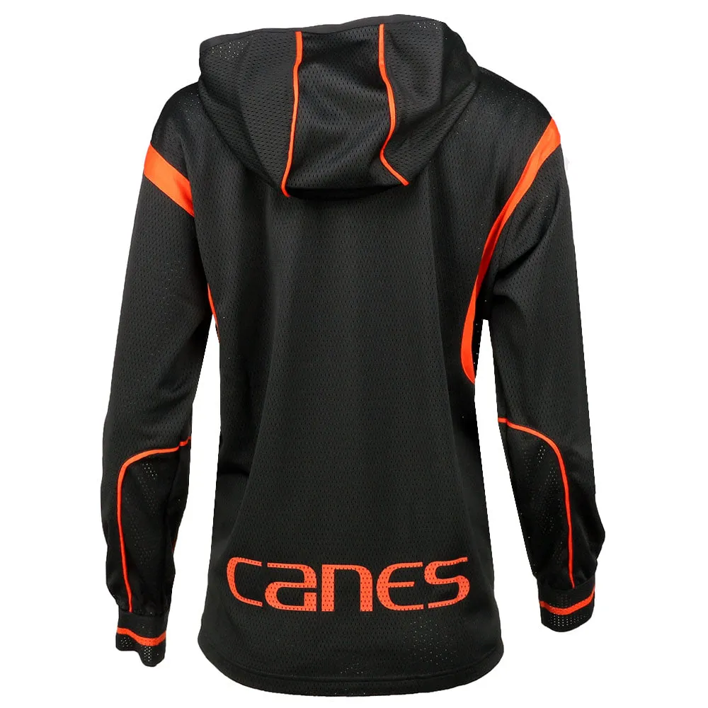 Cozy pieces Comfy Mood Hooded Long Sleeve Button Up Shirt