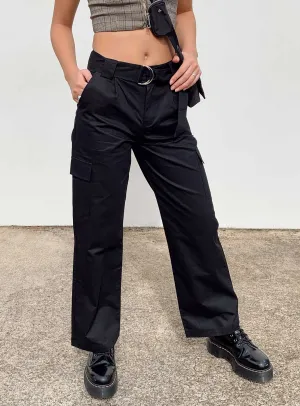 The Jeenah Pants Black MultiPocketDesign
