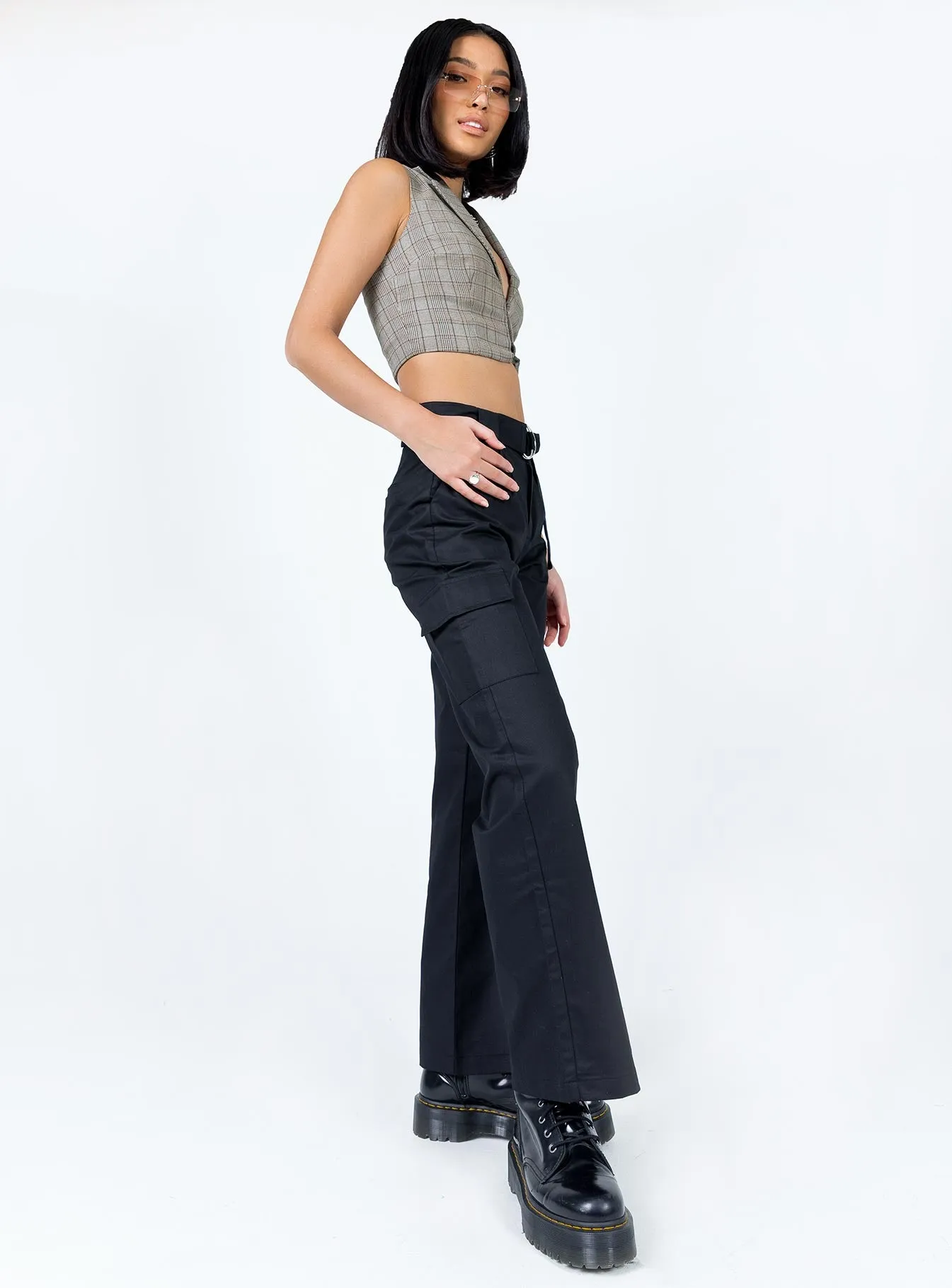 Stretchy Waist The Jeenah Pants Black