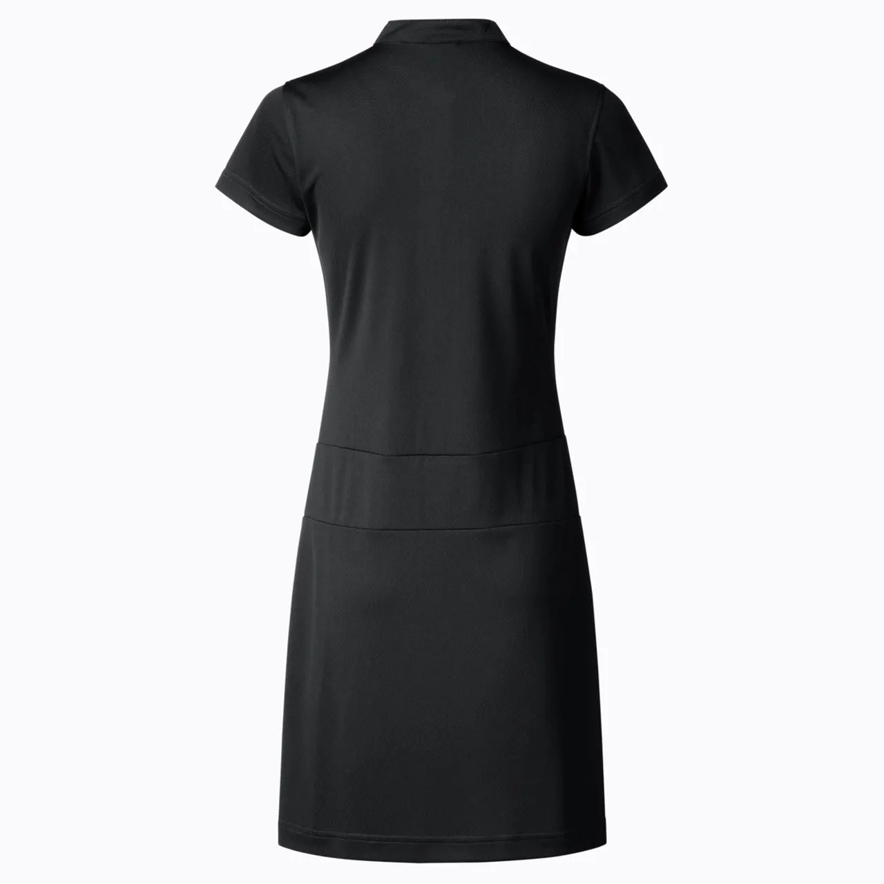 Daily Sports Womens Selena Black Cap Sleeve Dress - BLACK Classic structured dress