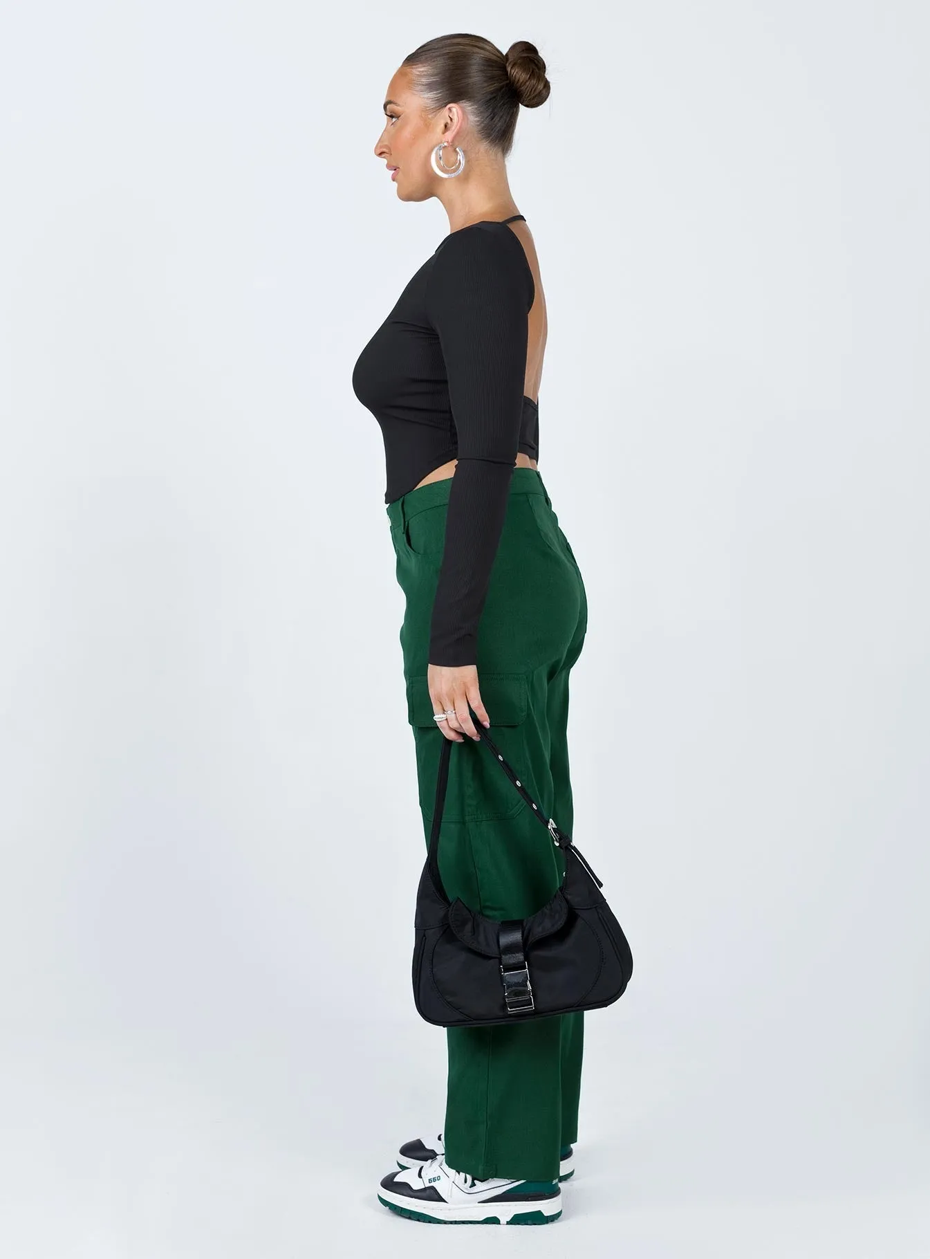 Jaida Cargo Pants Green Move Friendly