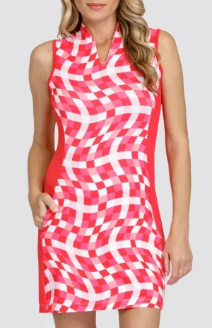 Happy Fit Airy Fabric New Tail Activewear Rubylou Sleeveless Golf Dress - Wonderland. MSP$117