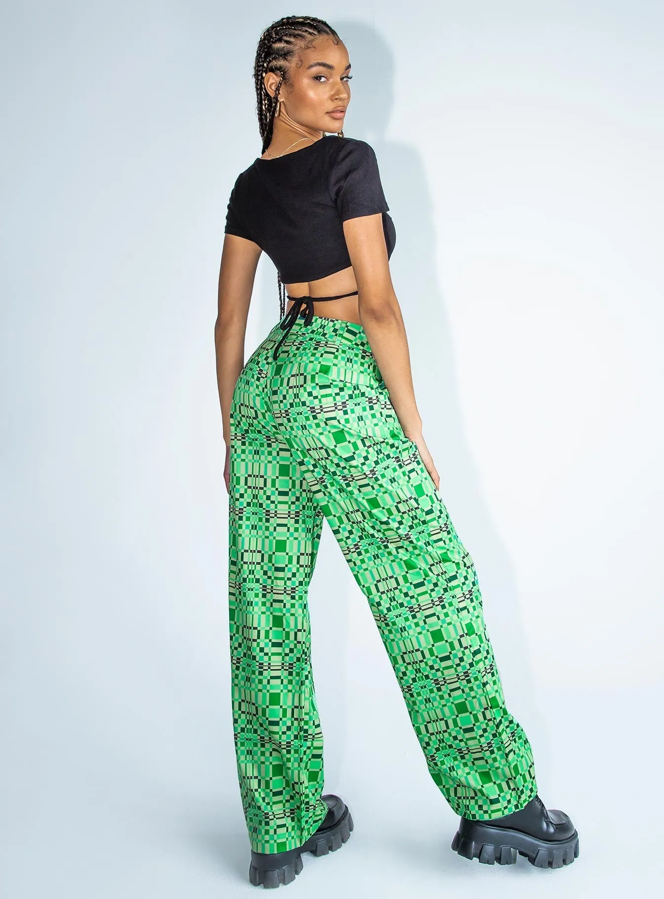 Comfortable Design Kutcher Pants Green