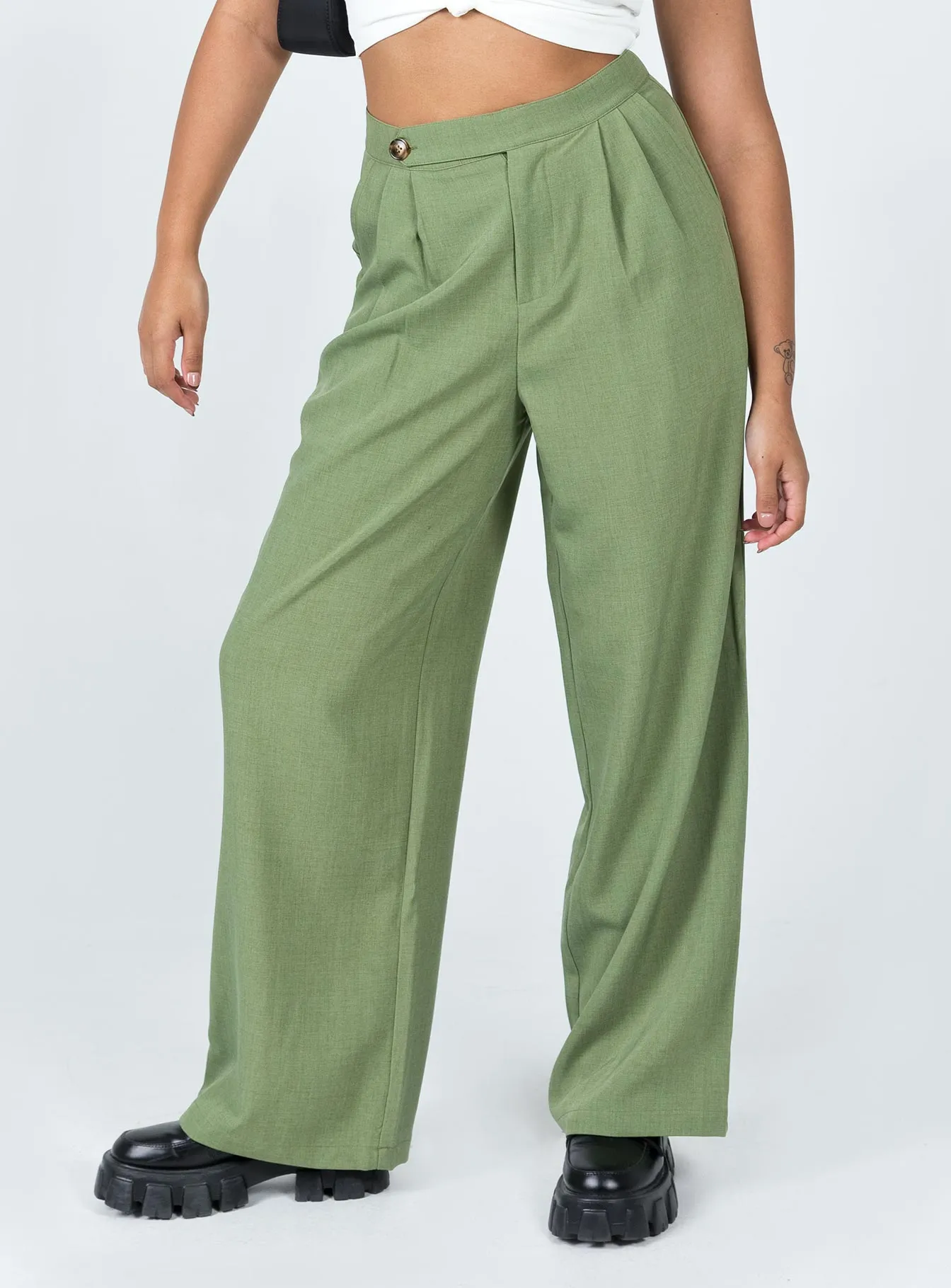 Casual Comfort RegularFit Lovilla Pants Green