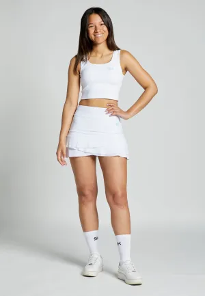 Cultural Heritage Tulip Light Tennis skirt / skort, white