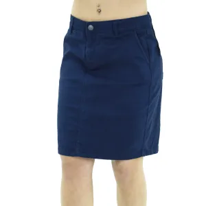 Laser cut Street Attire Women's Plain Mini Skirt,Navy