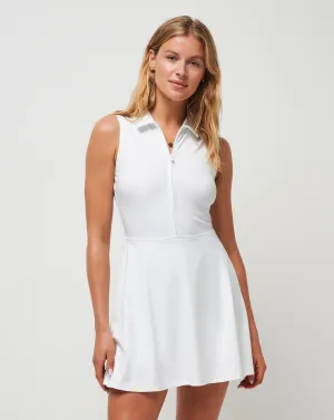 Casual Comfort Easy Vibe Moveknit Sleeveless Polo Dress