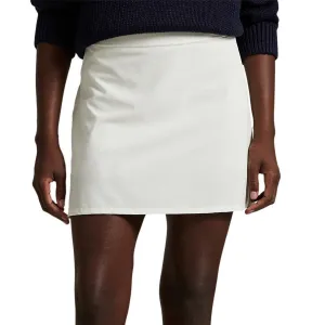 RLX Ralph Lauren Women's 17" Performance Aim Golf Skort - Creamic White Limited Edition Pleated Construction