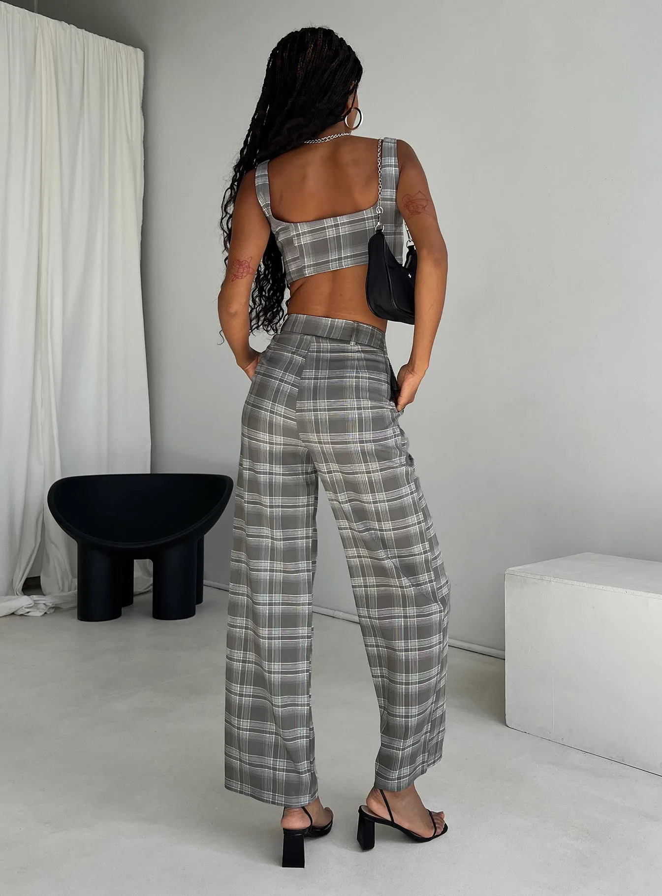 Dynamic Motion Huxley Set Grey Check