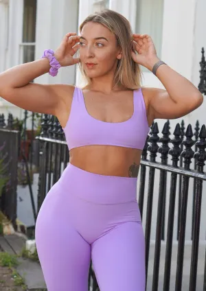 Wire-Free Comfort Empower Pastel Lilac Bralette