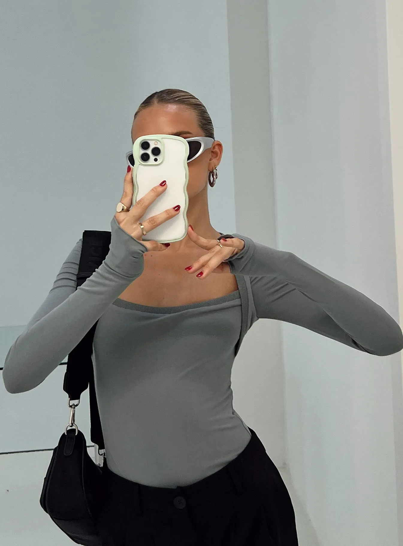 Kentwell Bolero Bodysuit Slate comfy bodysuit